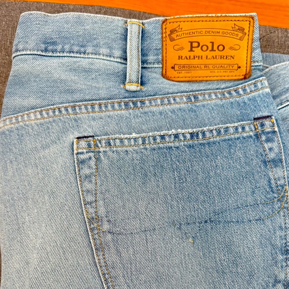 Polo by Ralph Lauren Men's Light Blue Jeans